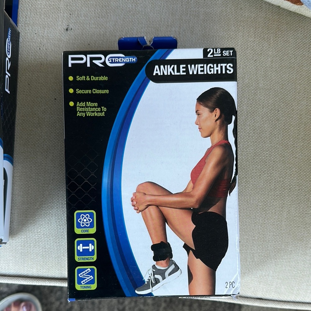 PR Strength Ankle Weights 2 lb Set